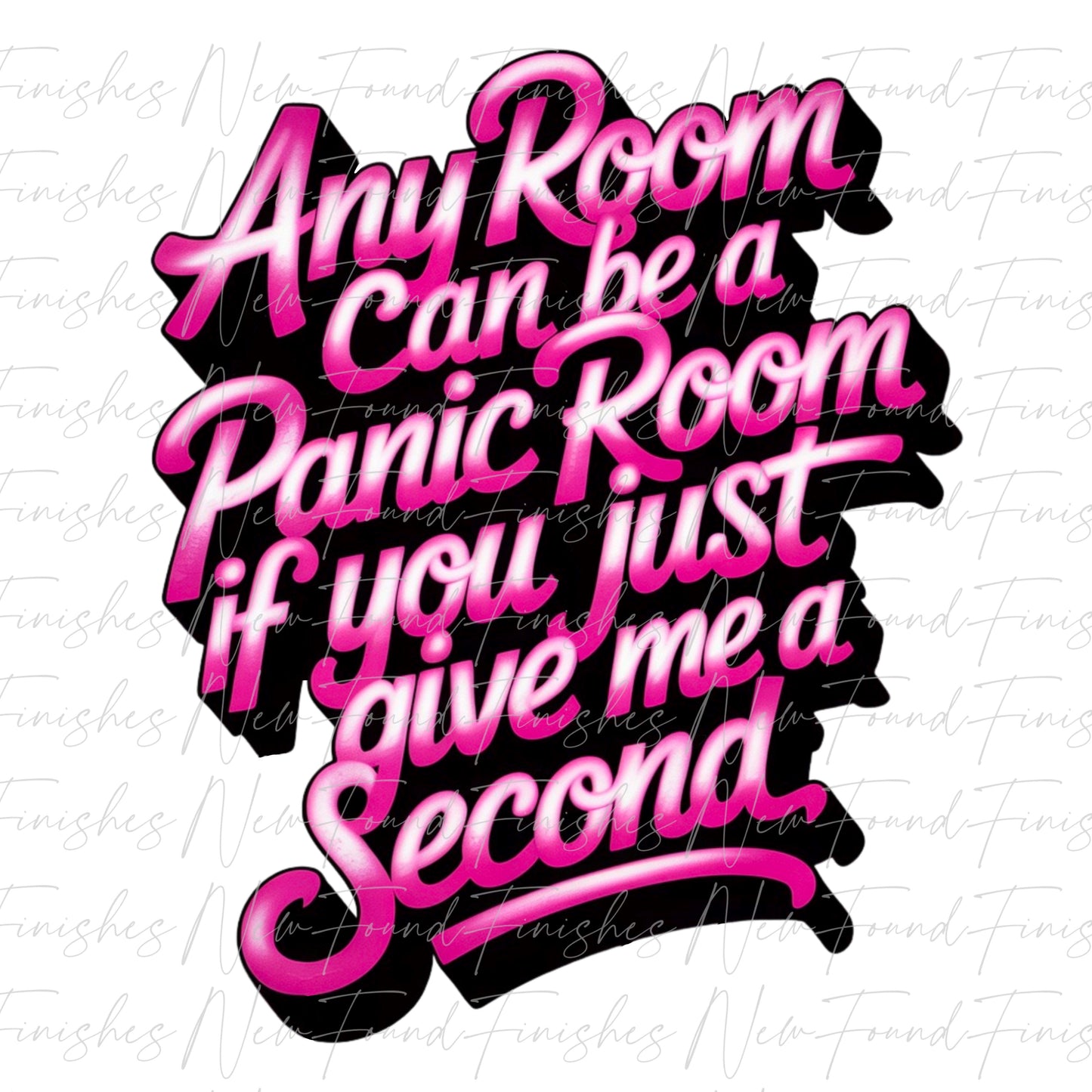 Any room can be a panic room-clean- Transparent PNG