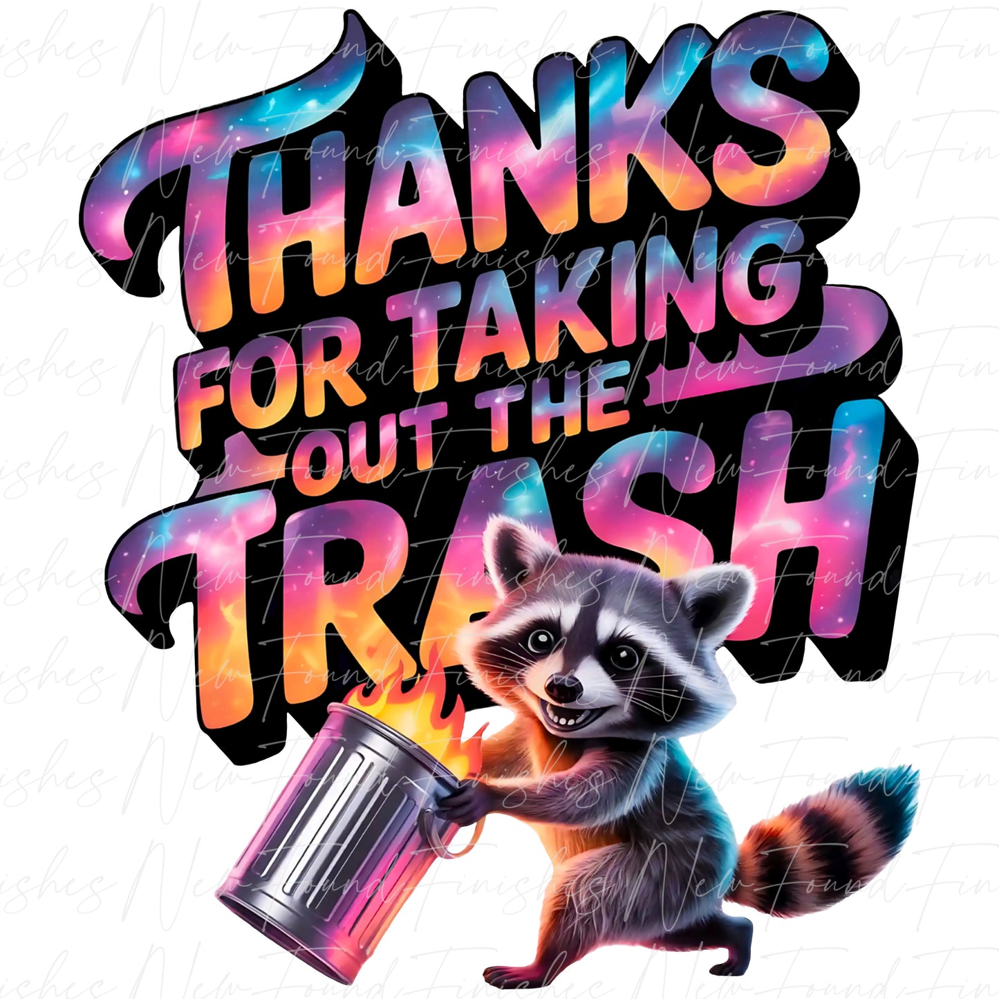 Thanks for taking out the trash- Transparent PNG