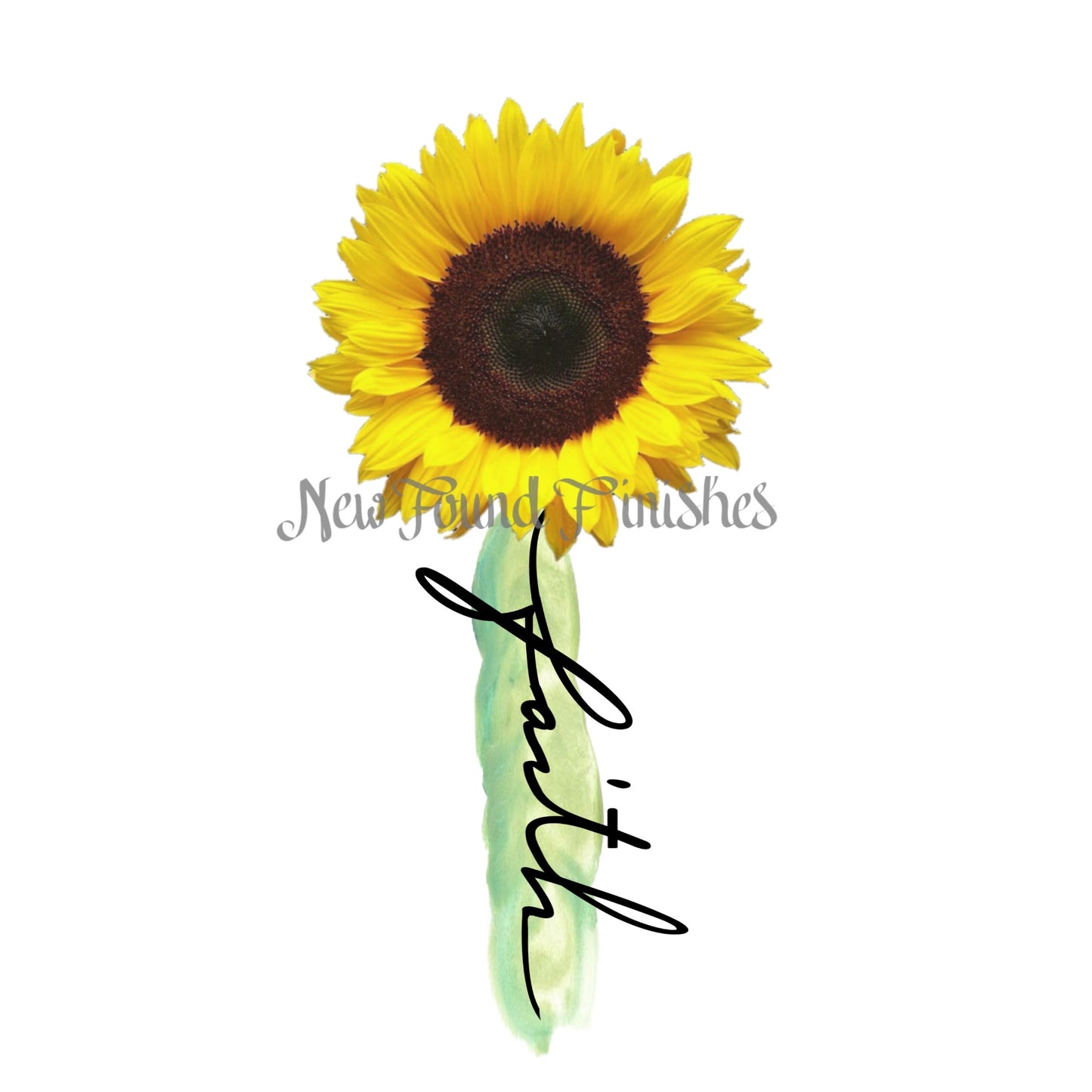 Faith sunflower green