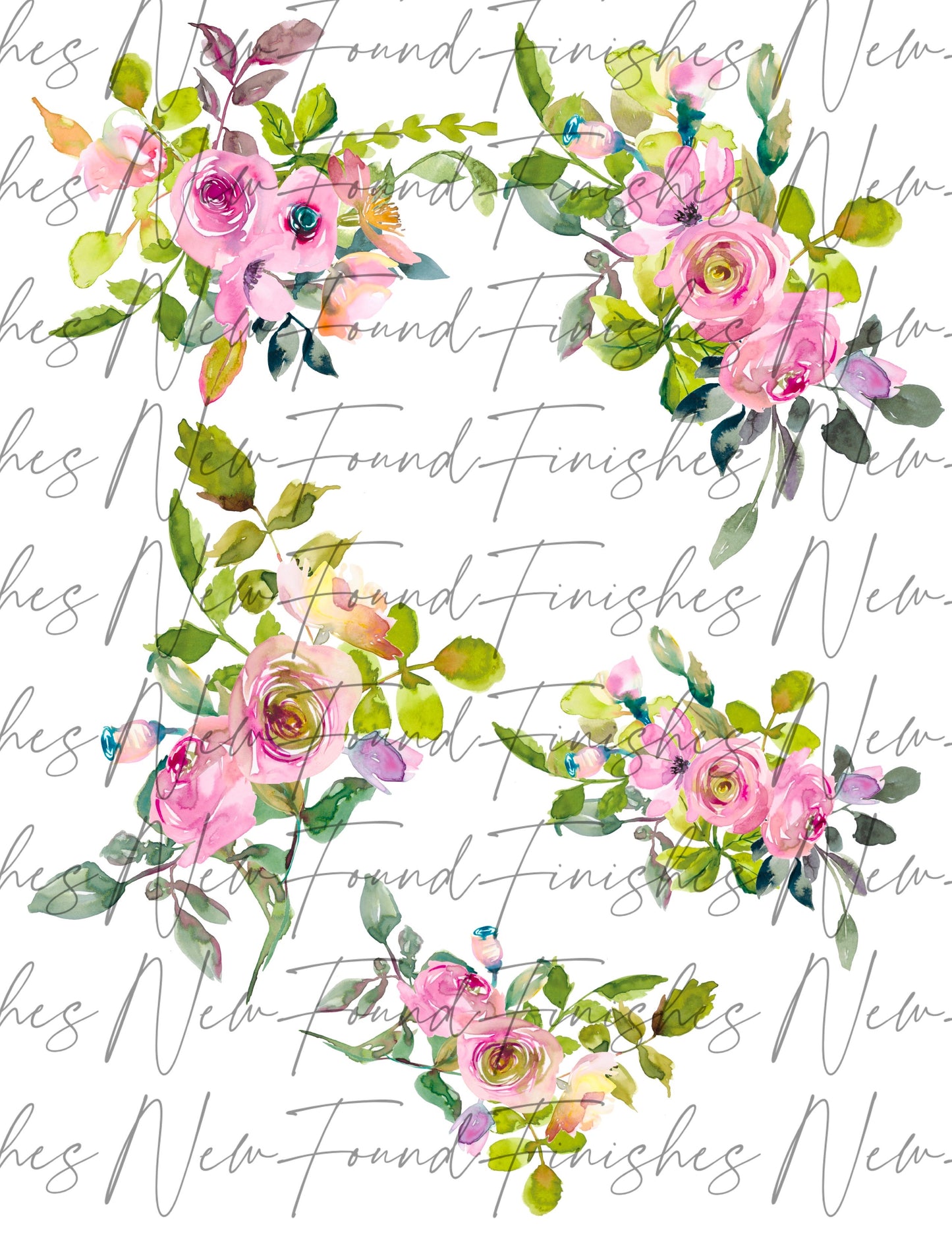 Floral sheet large sizes 2