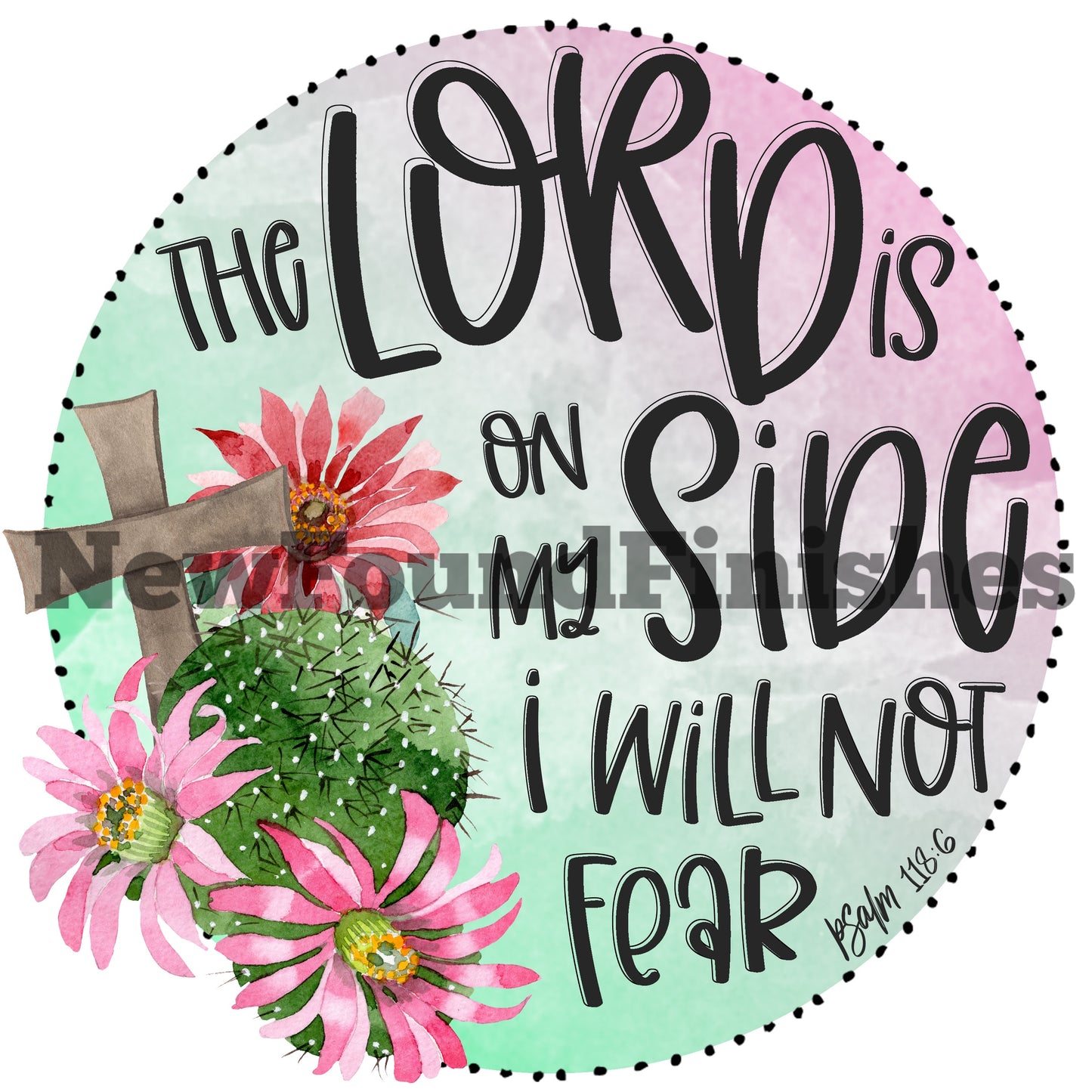 The lord is on my side