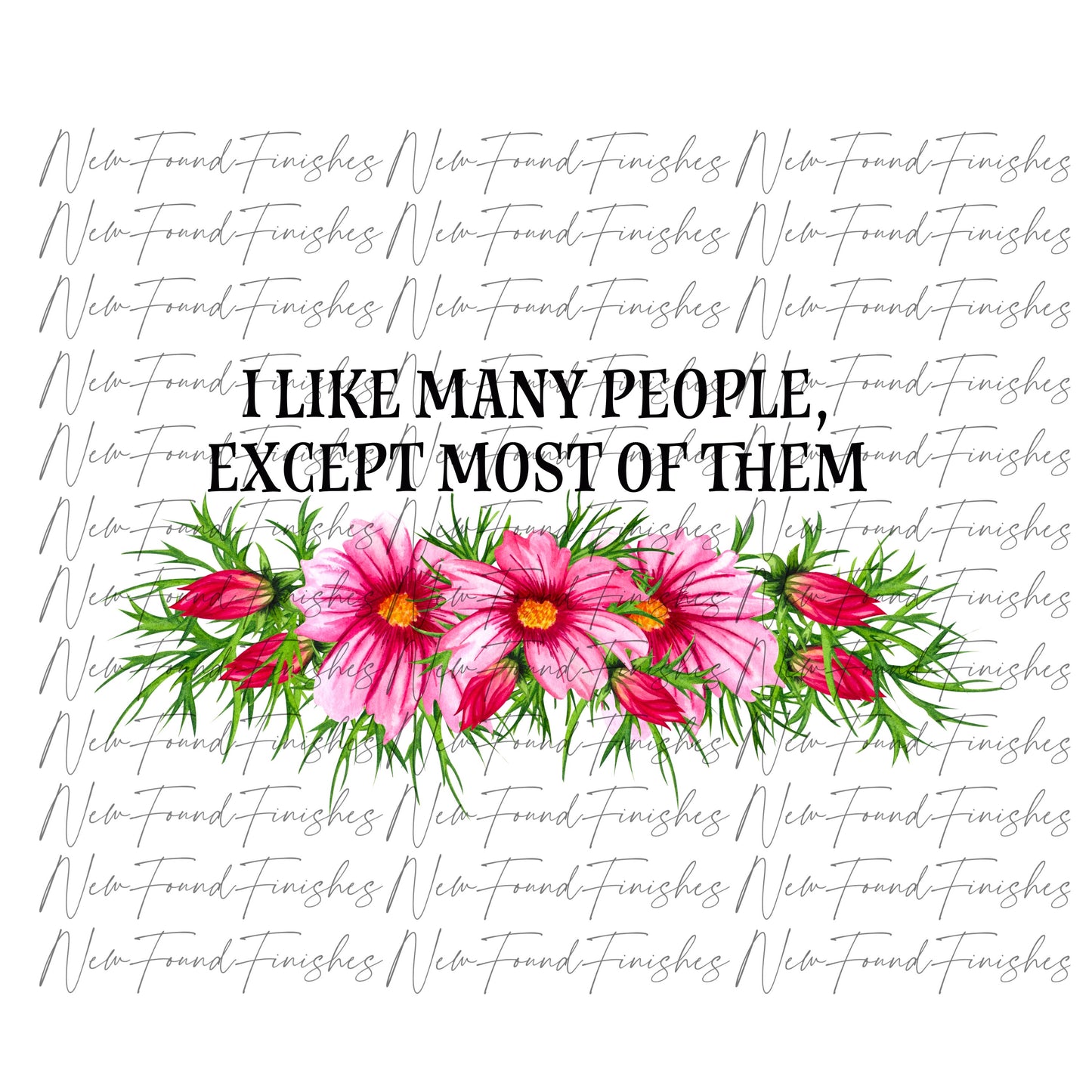 I like many people