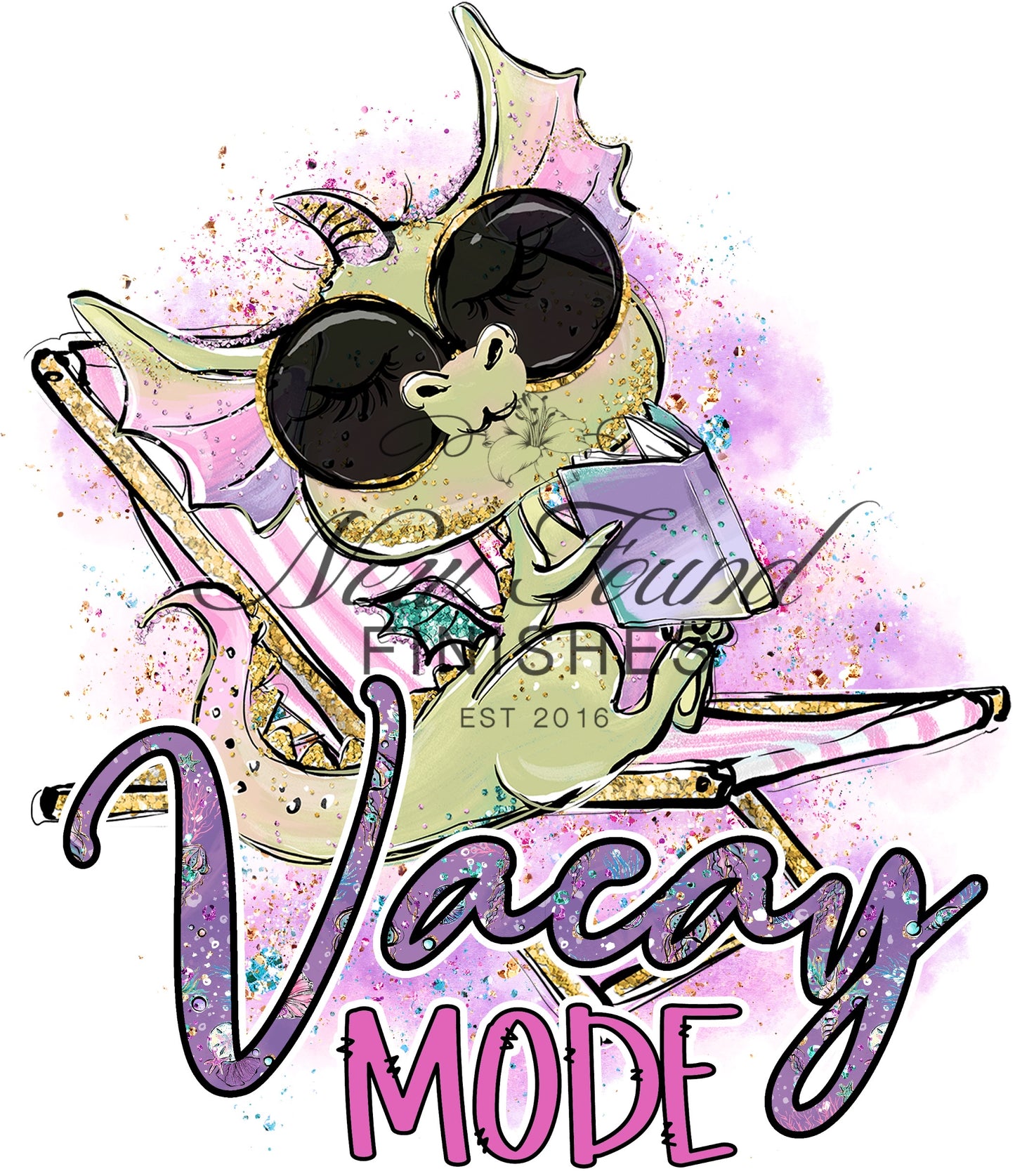 Vacay Mode dragon