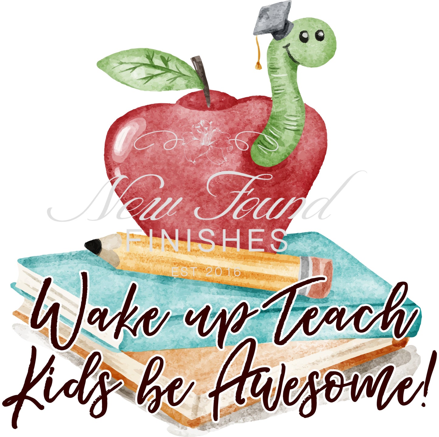 Wake up teach kids be awesome