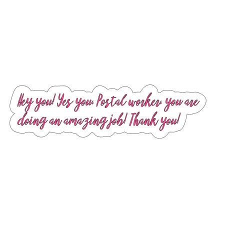 Hey You, thanks for doing an amazing job