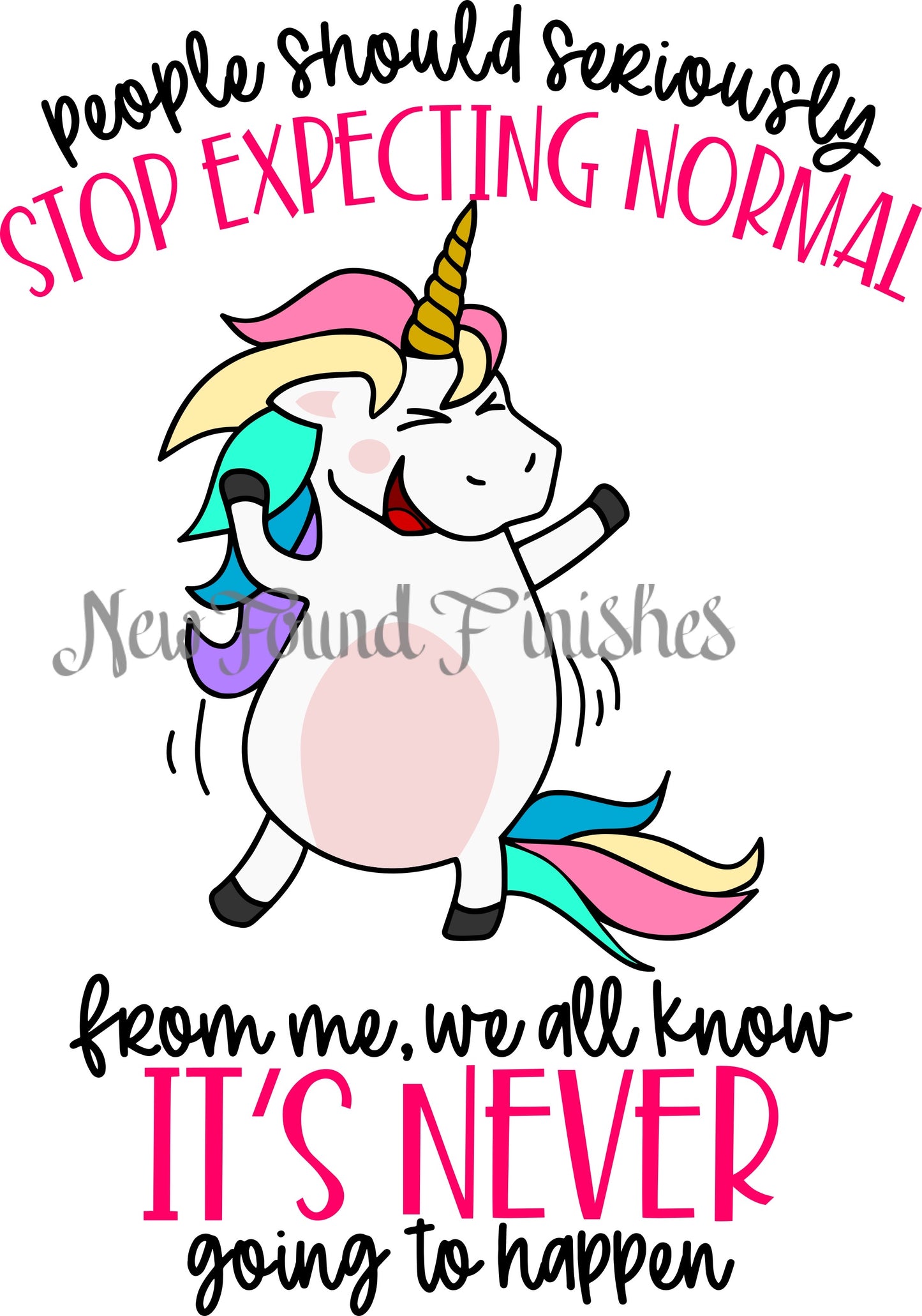 Stop expecting normal