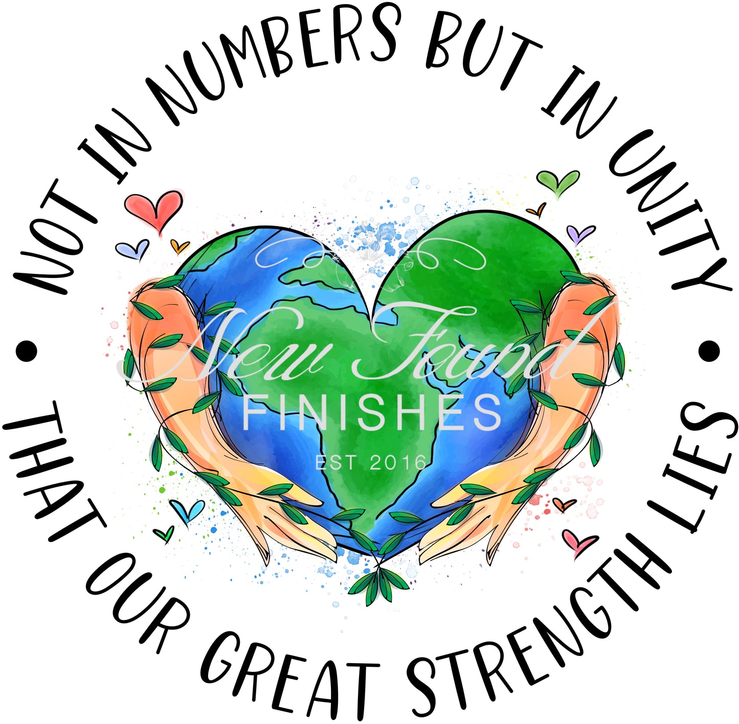 Not in numbers but in unity