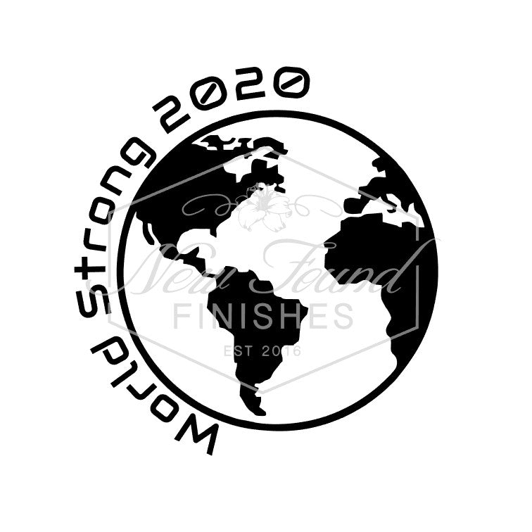 World Strong decal