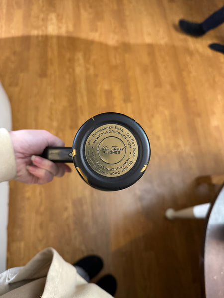 360 laser engraved 40oz tumbler with handle and straw.