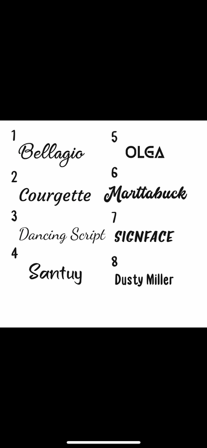 6” mini physical watermark double line
