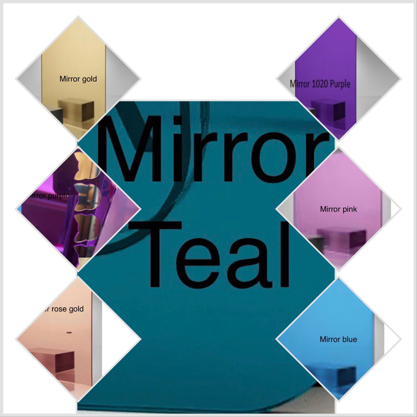 6” mini physical watermark double line