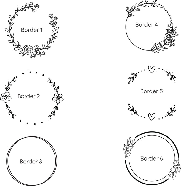 Jumbo 2” Thin circle tags for tumbler bottoms