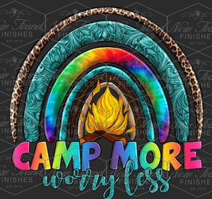 camp more worry less DARK