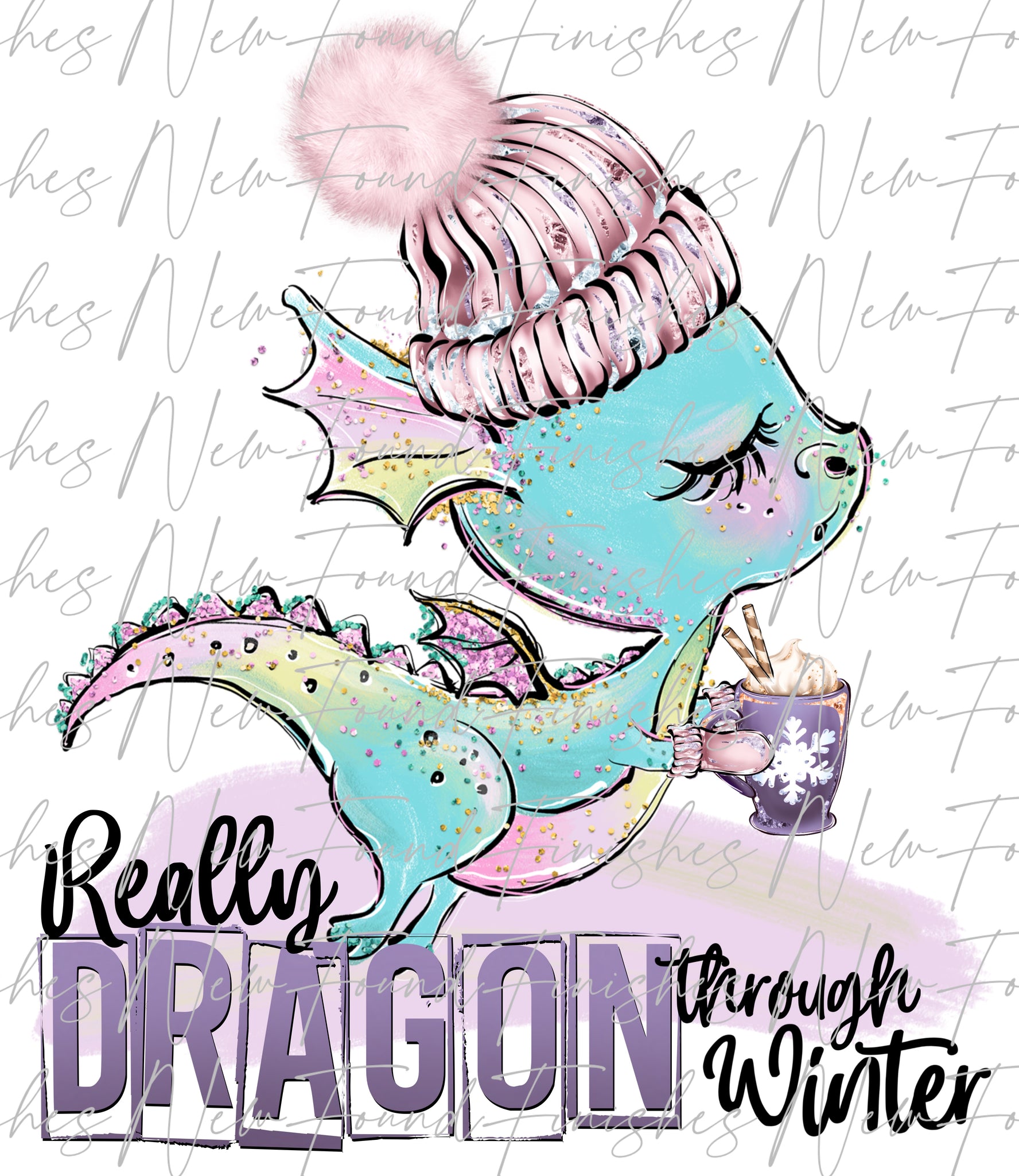 Dragon through winter