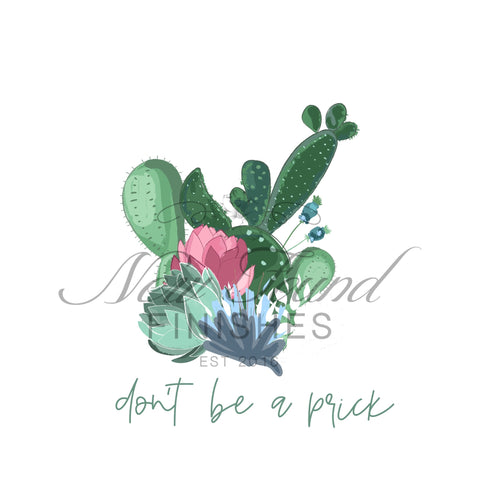 Don’t be a prick