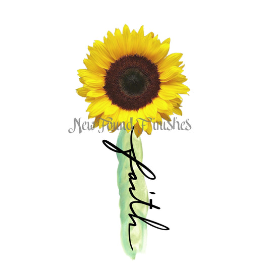 Faith sunflower green