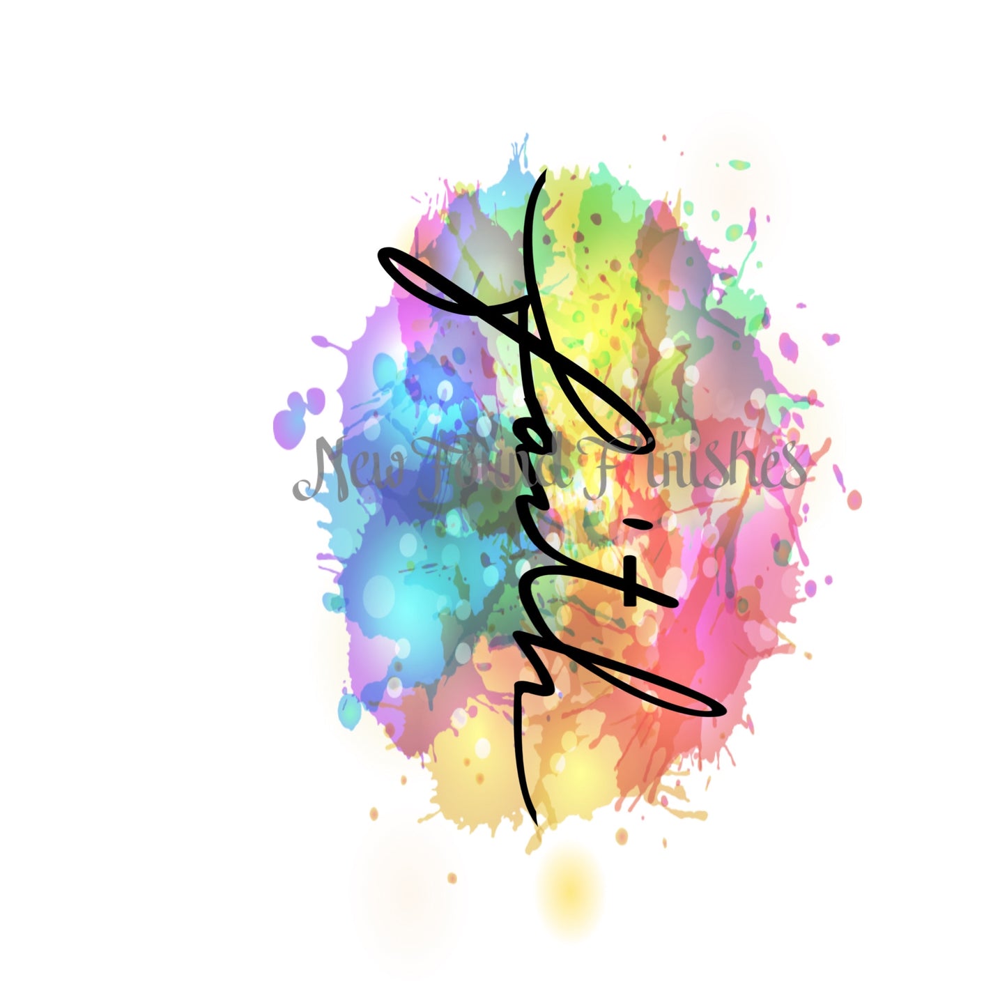 Faith watercolor