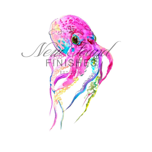 Octopus watercolor