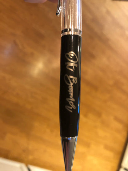 Ok Boomer, glitter fat pen