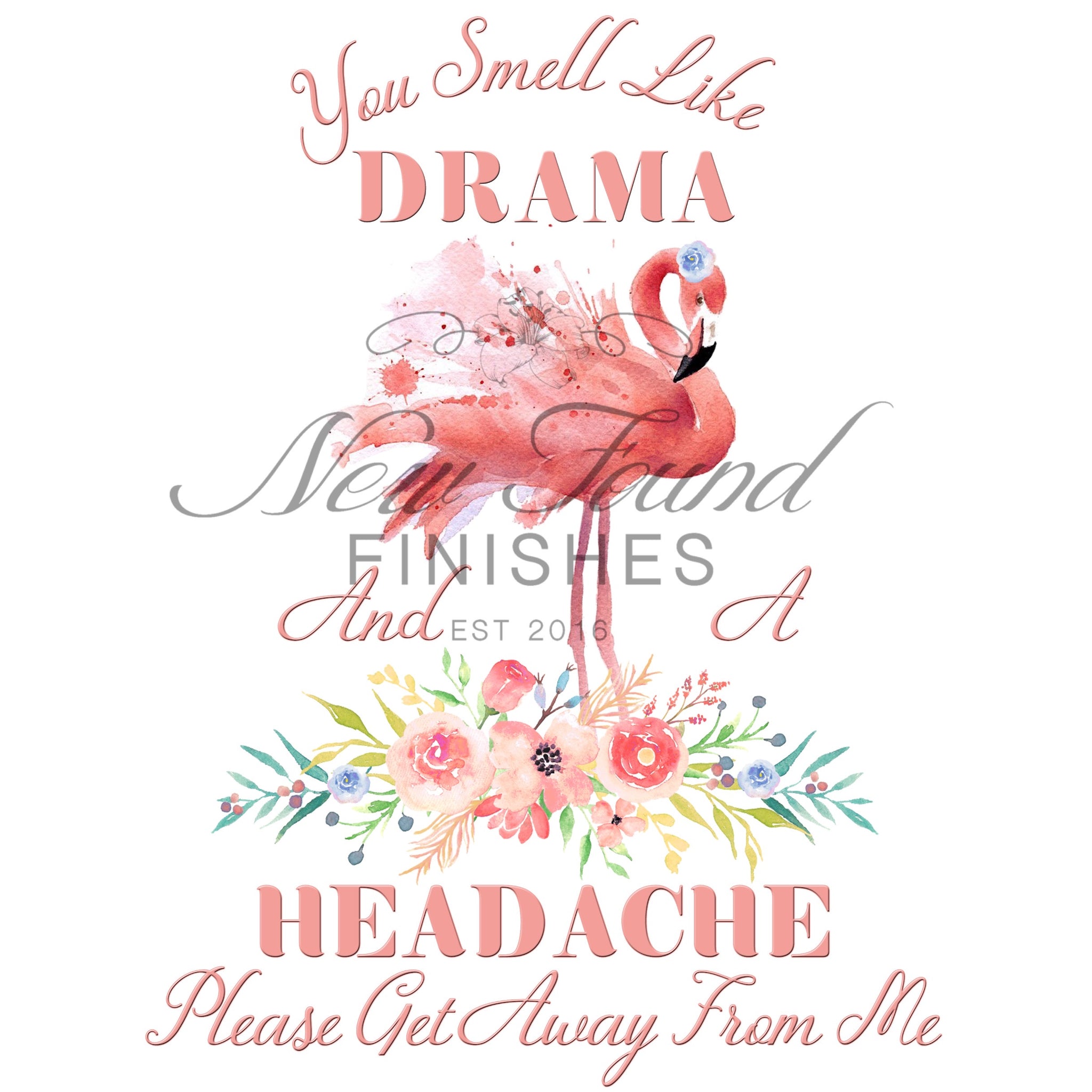 Drama flamingo