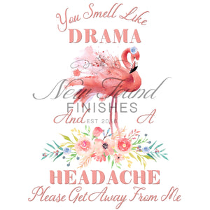 Drama flamingo
