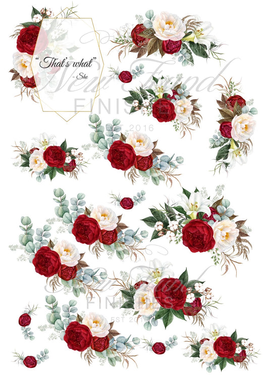 That’s what -she floral set