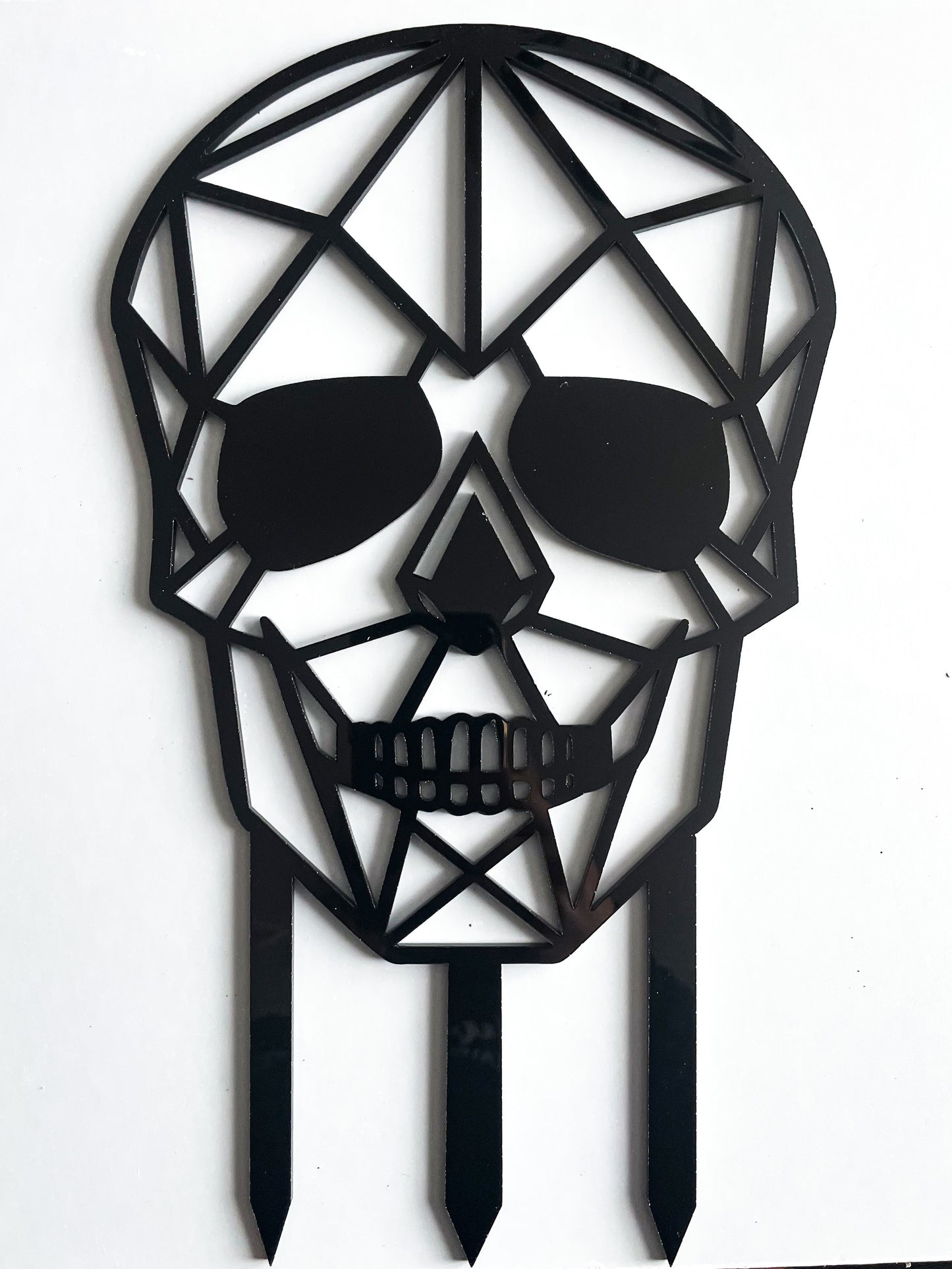 Geometric Skull Trellis