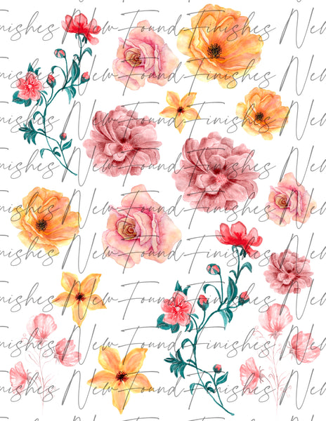 Floral pages