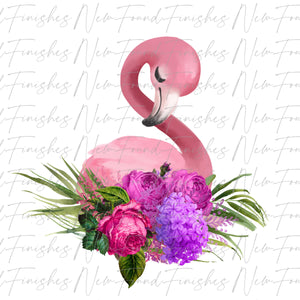 Flamingo floral