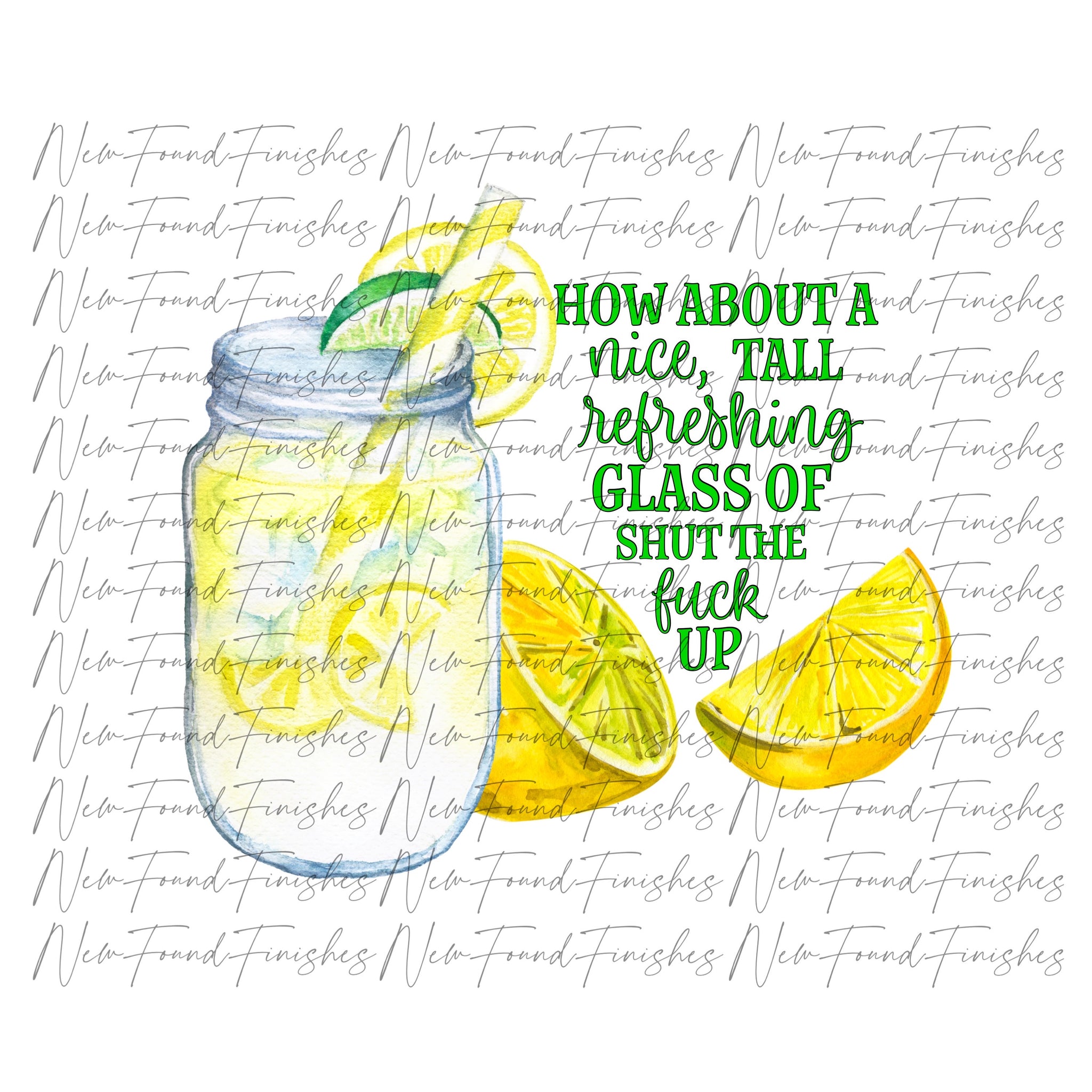 Nice tall refreshing glass of