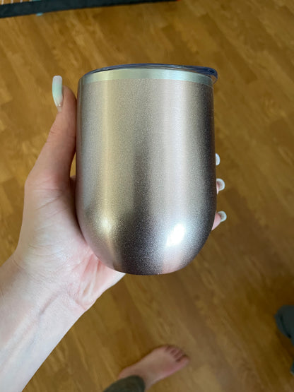 Destash 12 oz wine tumbler