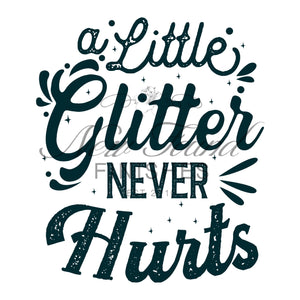 A little glitter never hurts
