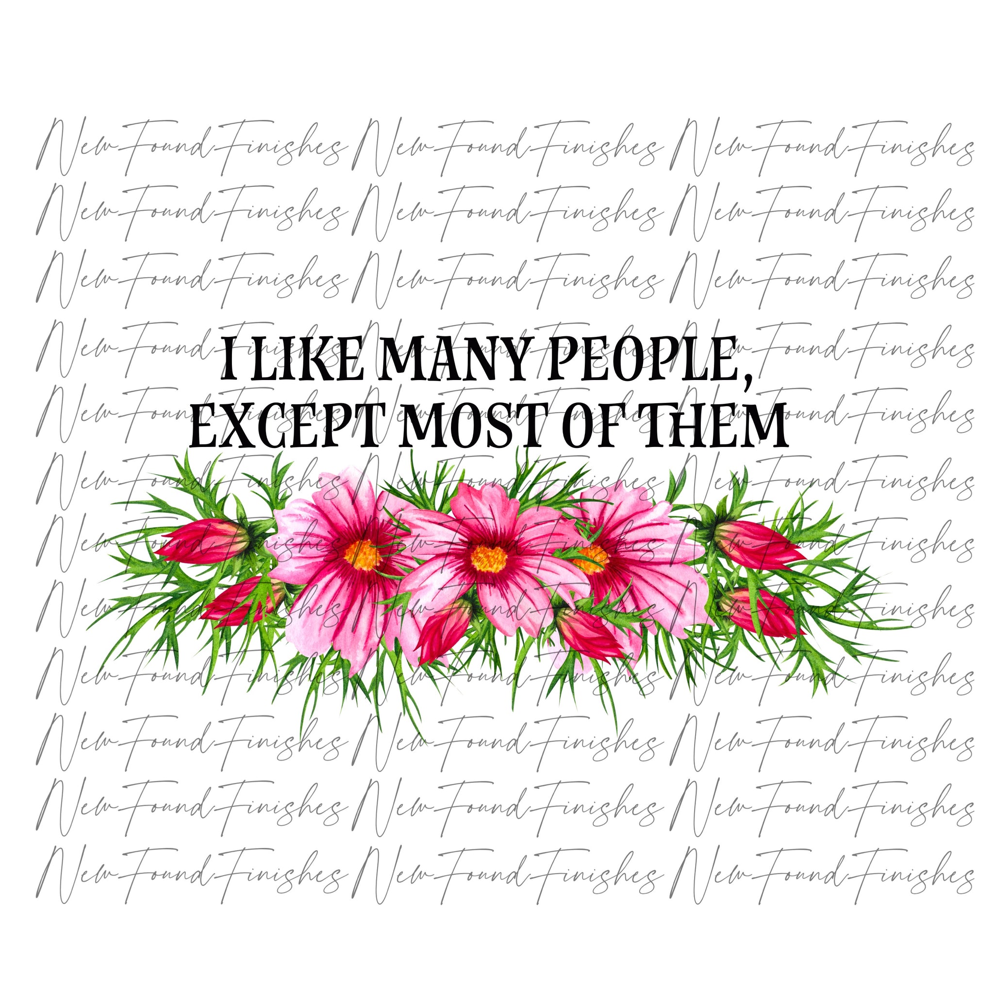 I like many people
