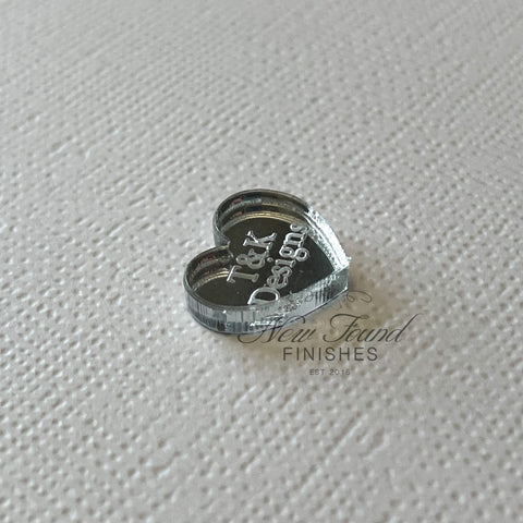 Heart shaped tag