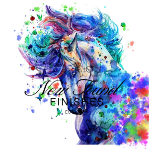 Horse watercolor