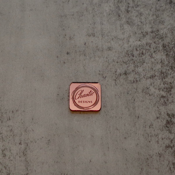 Upsized 1” Thin rounded square tags for tumbler bottoms
