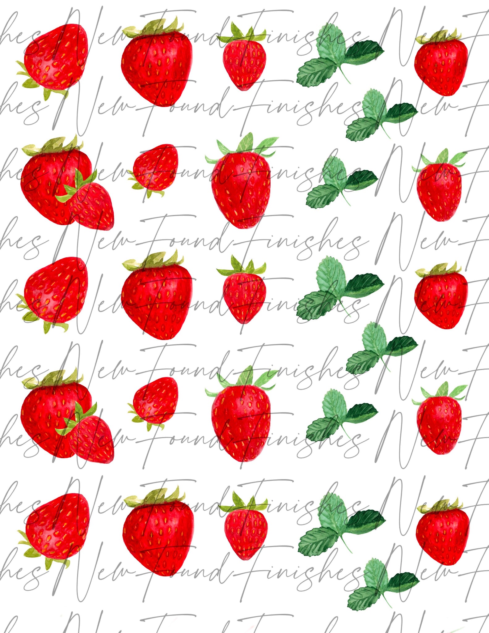 Strawberry sheet