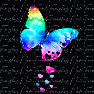 Colourful butterfly DARK