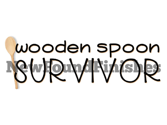 Wooden spoon survivor