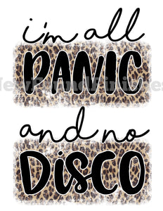 All panic no disco