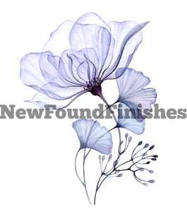 Blue flowers