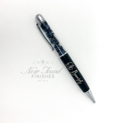 Ok Boomer, glitter fat pen