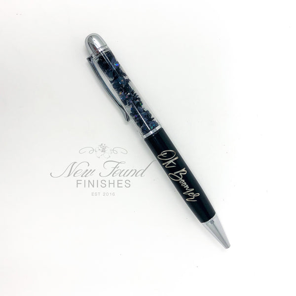 Ok Boomer, glitter fat pen