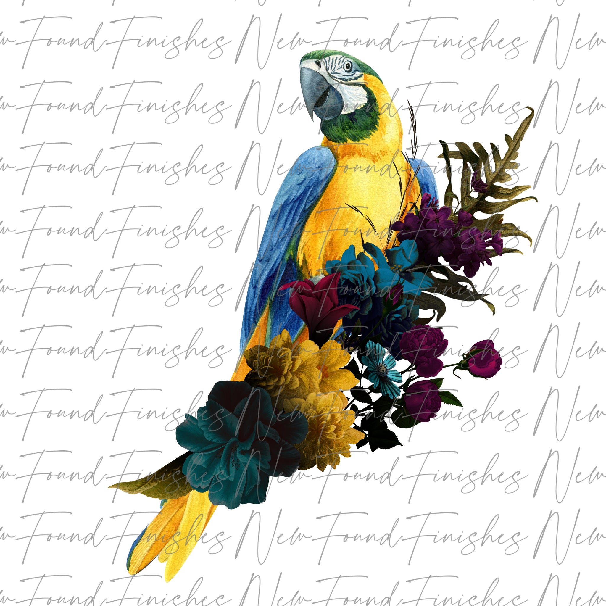 Parrot floral