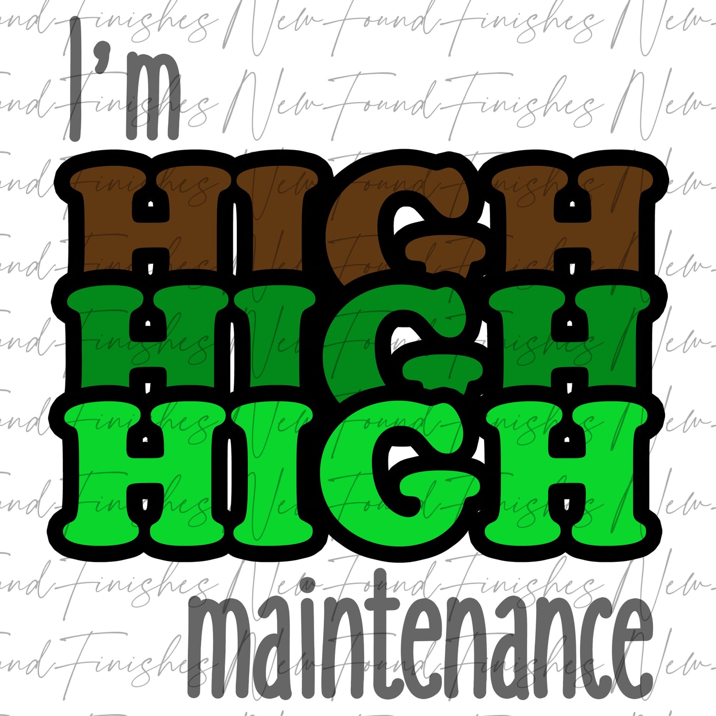 High maintenance 2