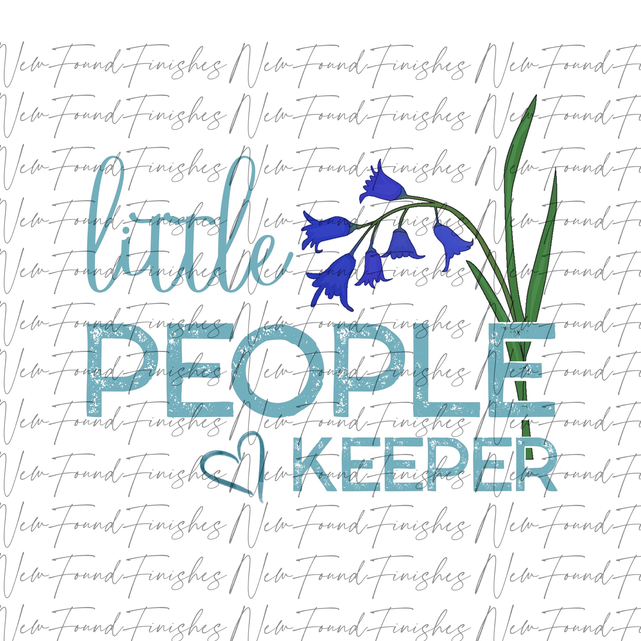 Little people keeper blue