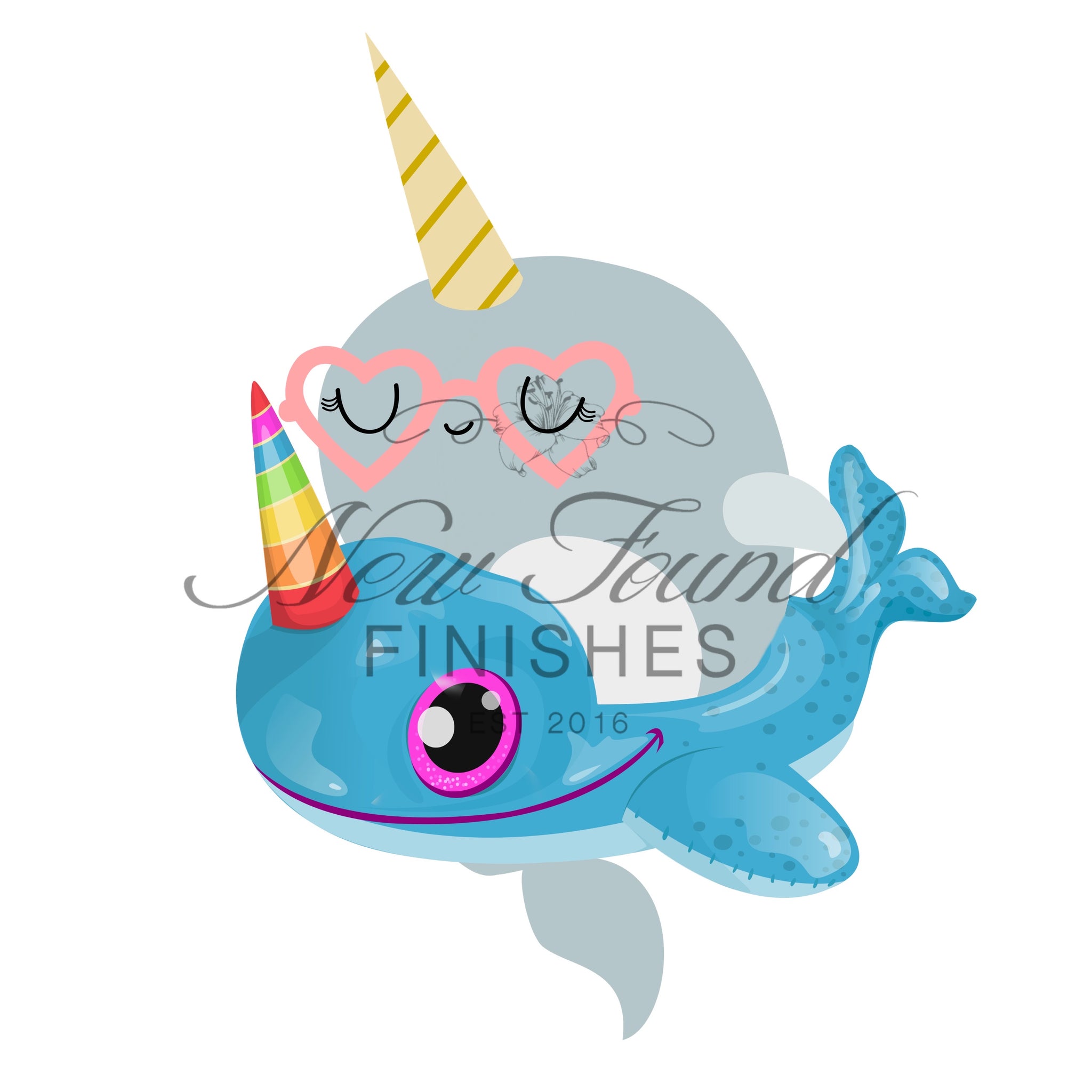 Narwhal floatie