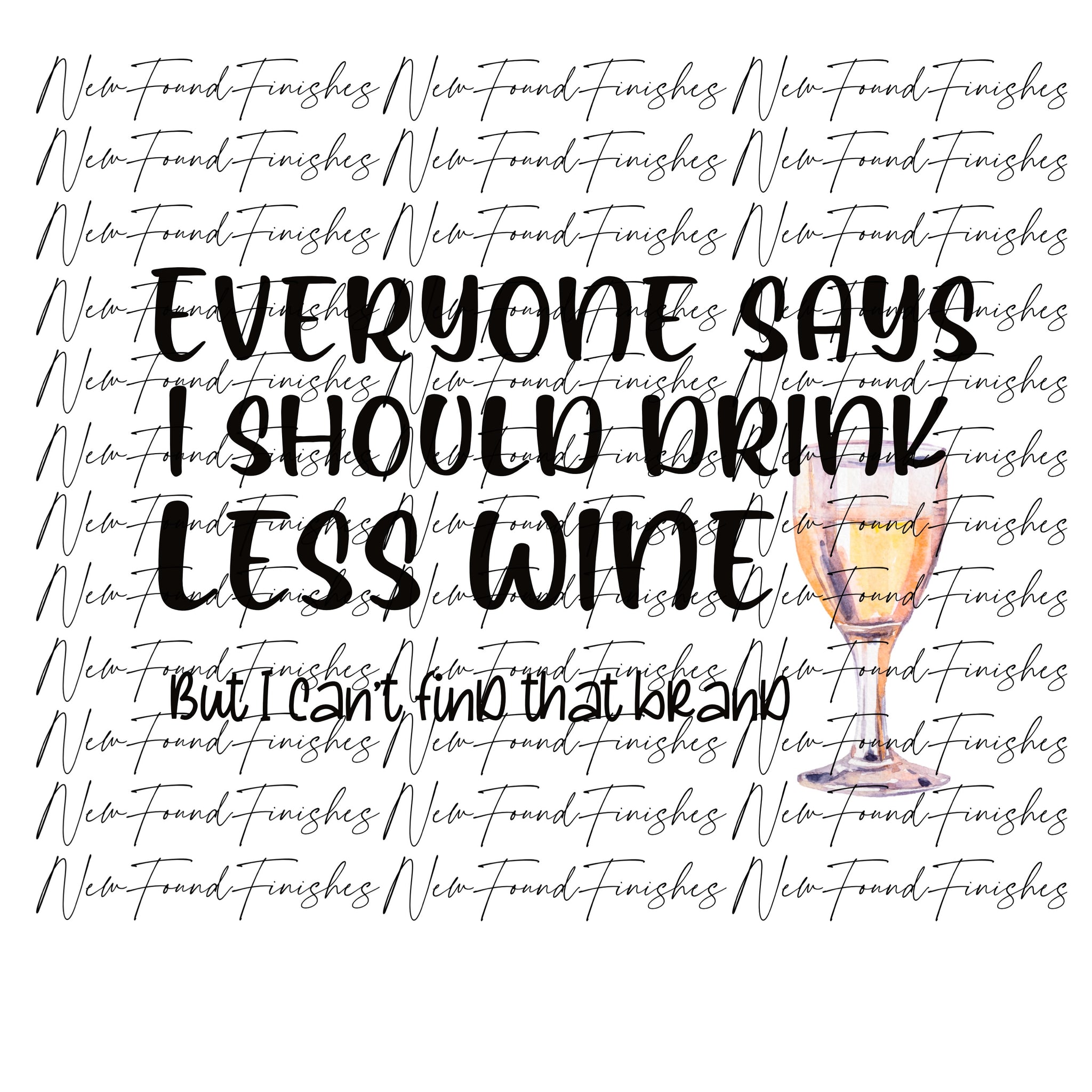 Less wine