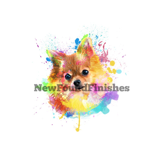 Watercolor chihuahua