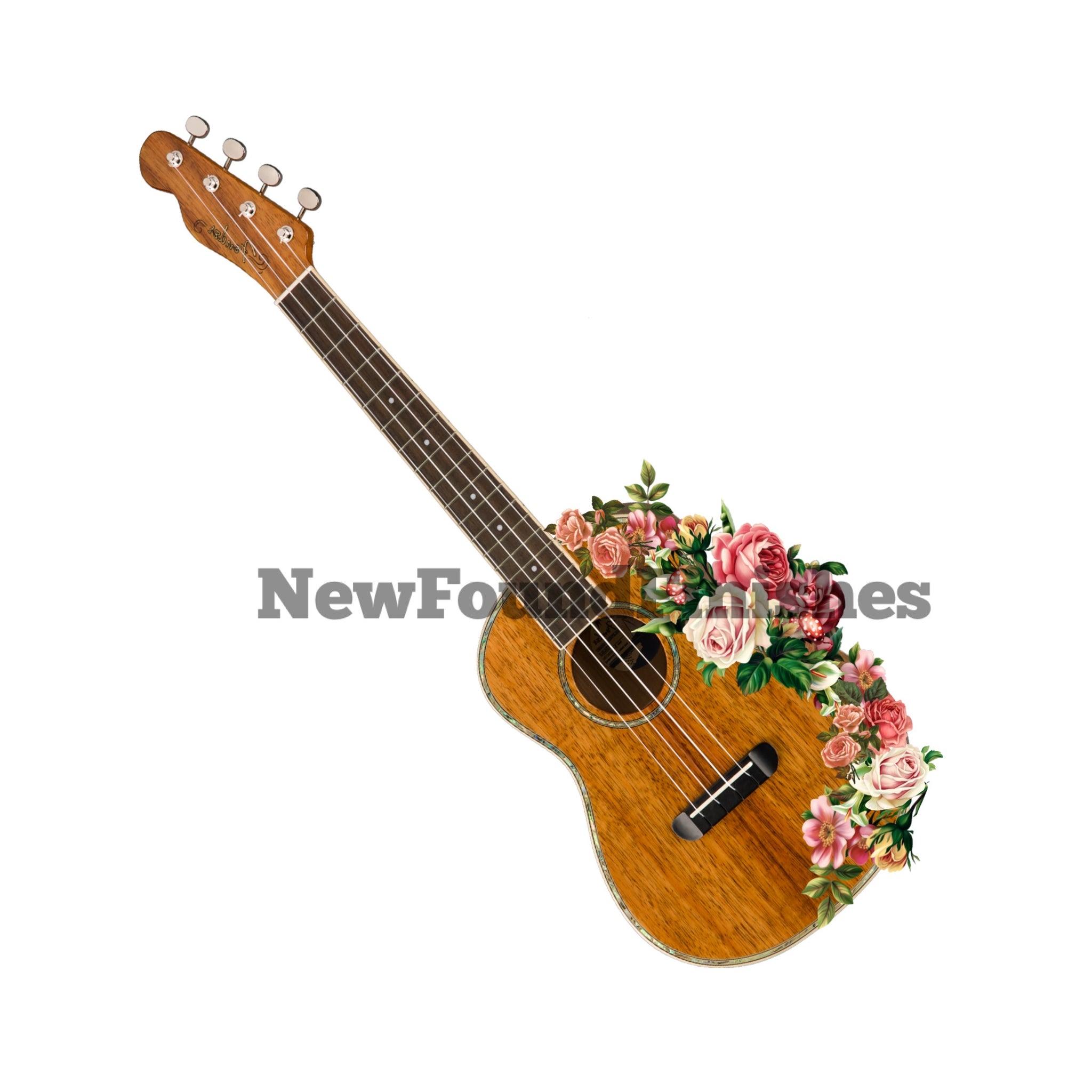Floral guitar